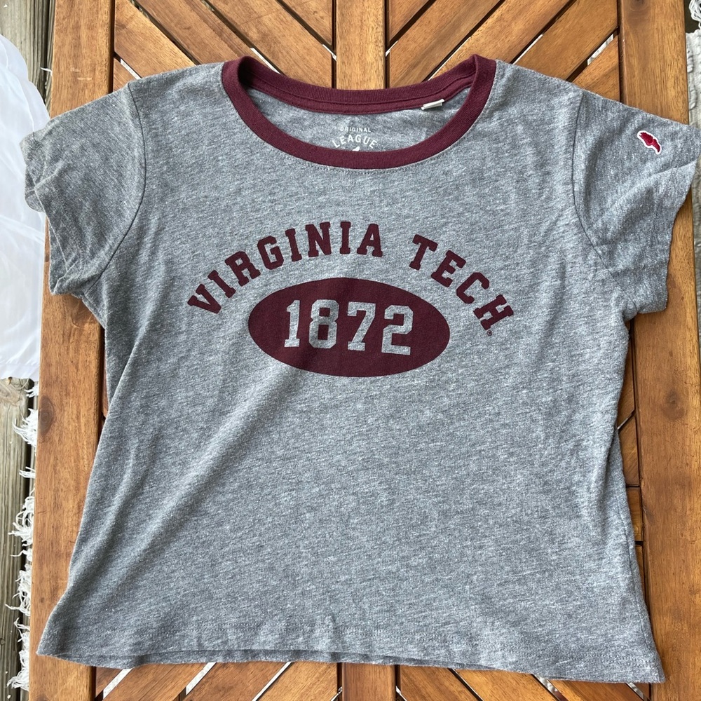 Virginia Tech cropped top
